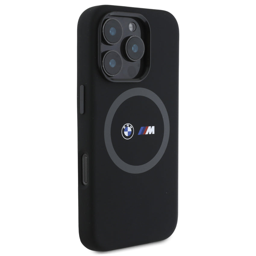 iPhone 16 Pro Max Bmw M MagSafe Liquid Silicone - Black