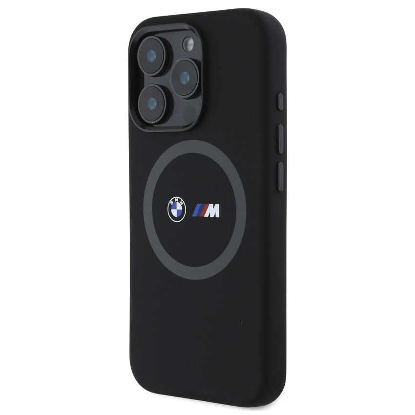 iPhone 16 Pro Max Bmw M MagSafe Liquid Silicone - Black