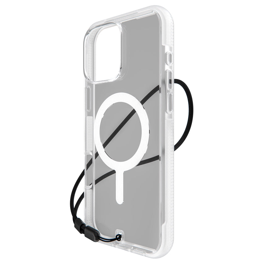 BODYGUARDZ Ace Pro Mag for iPhone 16 Pro Max - Clear/White
