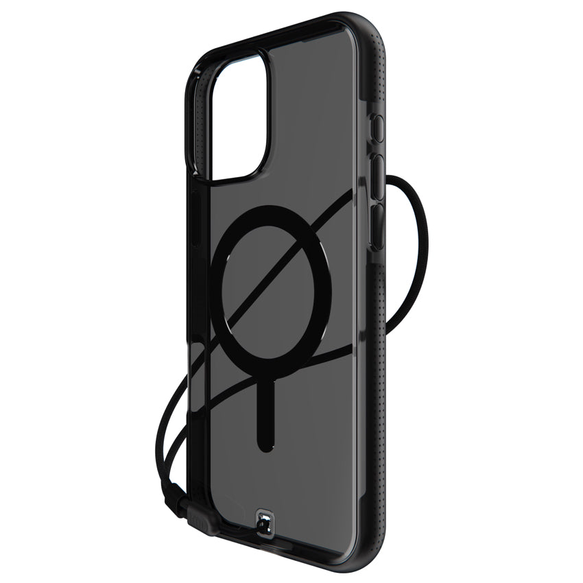 BODYGUARDZ Ace Pro Mag for iPhone 16 Pro Max - Smoke/Black