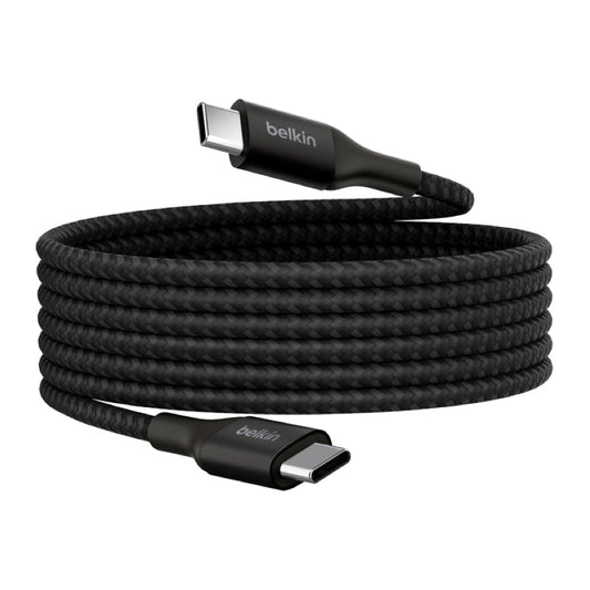Belkin Boost Charge Braided USB-C to USB-C 240W 1m - Black
