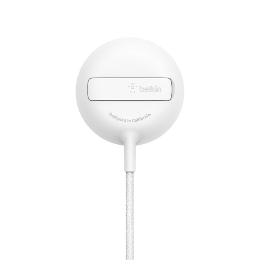 Belkin BOOSTCHARGE MagSafe Wireless Charger with Kickstand 1 Meter - White