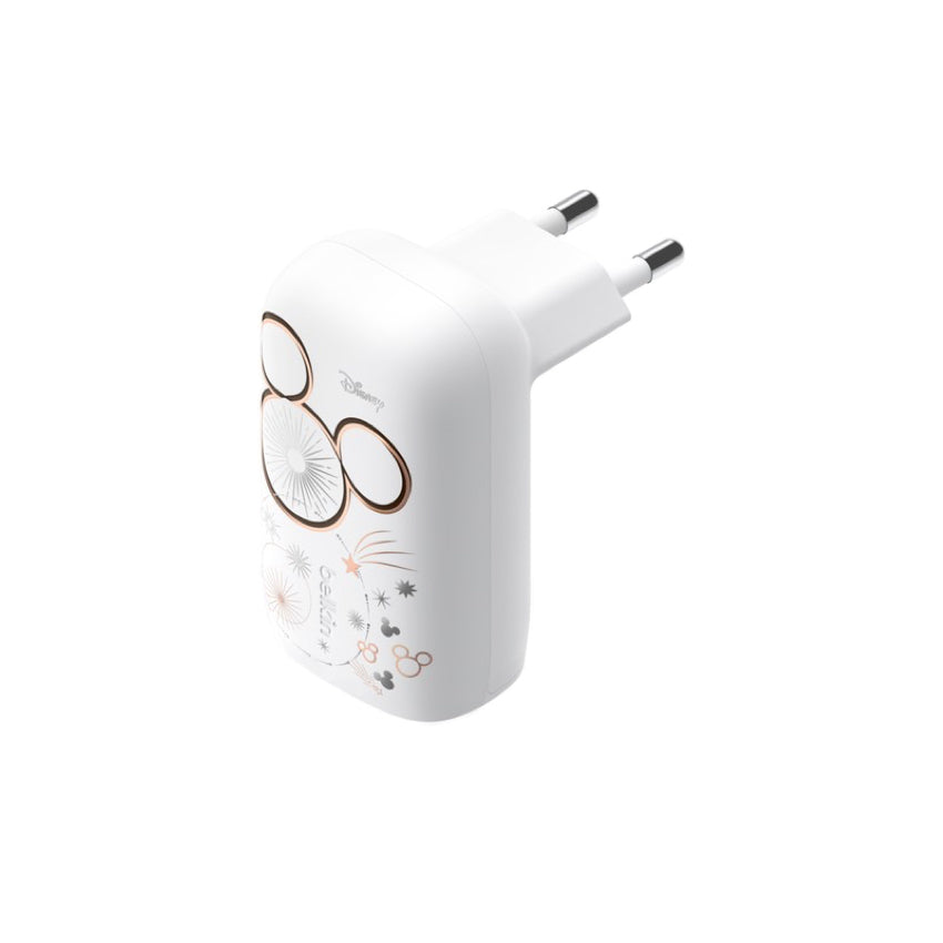 Belkin BOOST CHARGE Trio USB-C PD3.1 PPS GaN Charger 67W TH - Mickey Mouse