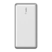 แบตเตอรี่สำรองพกพา Belkin Pocket Power สี Silver ความจุ 20,000 mAh