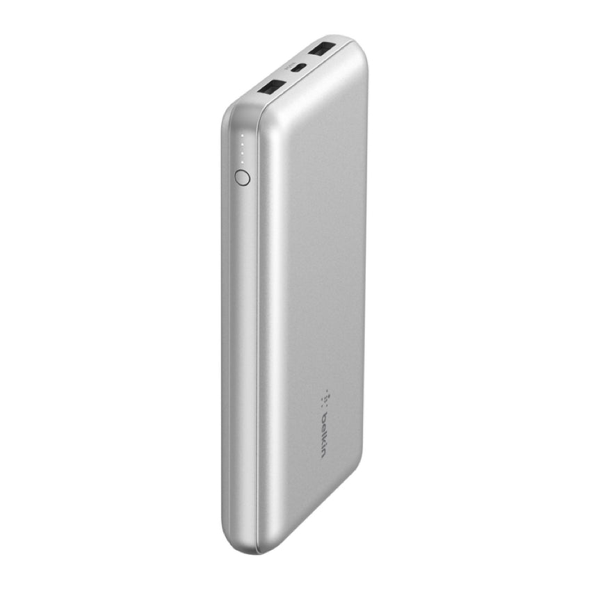 Belkin Pocket Power 20K 1 Port USB-C PD15W 2 Ports USB-A 12W-Silver