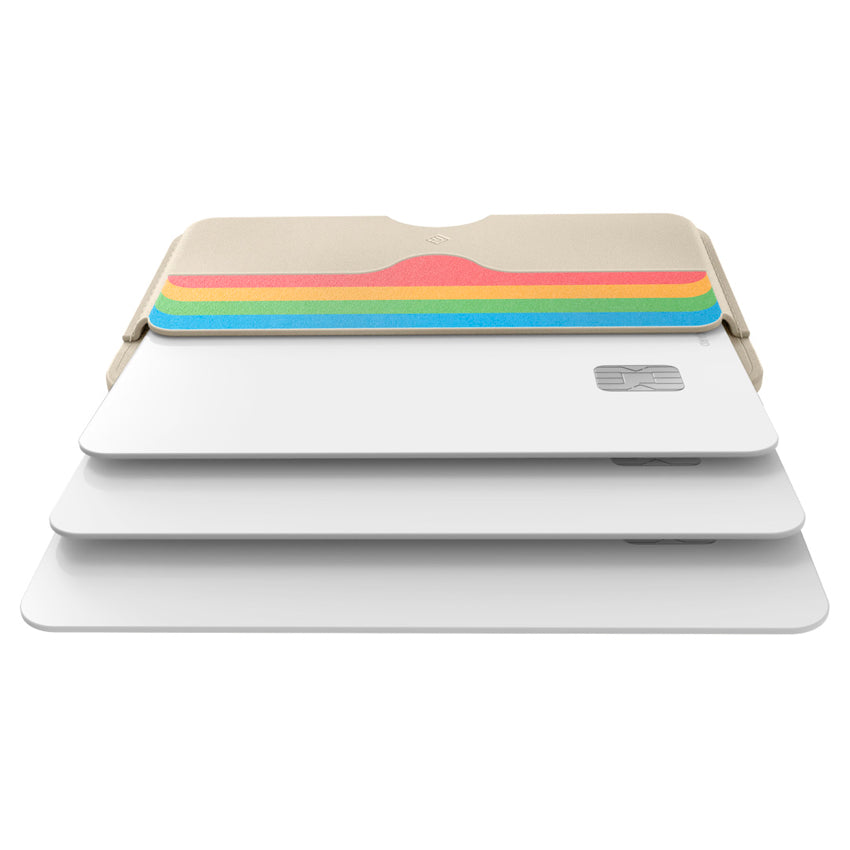 CASEOLOGY Folder Pop Magnetic Wallet Card Holder - Rainbow