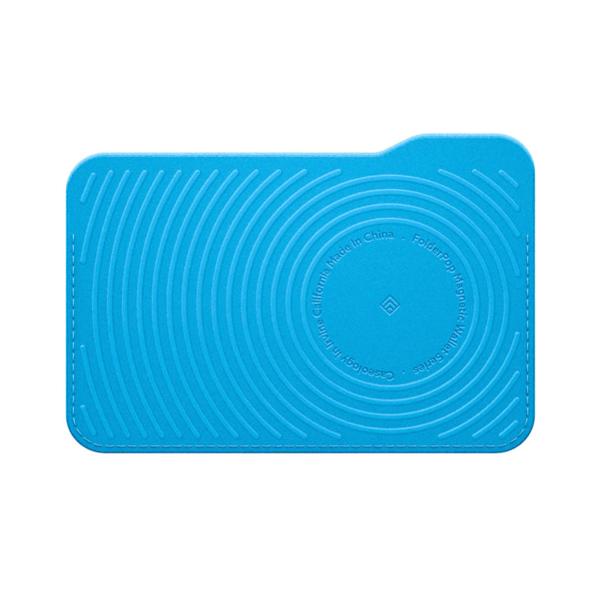 CASEOLOGY Folder Pop Magnetic Wallet Card Holder - Sky Blue Music