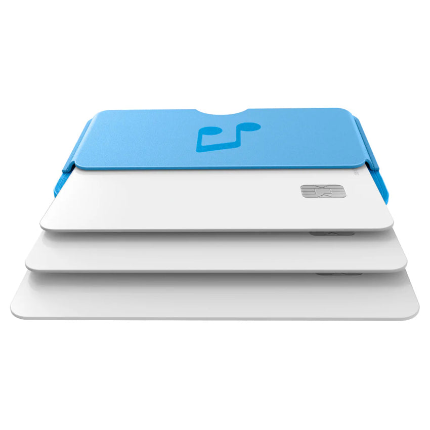 CASEOLOGY Folder Pop Magnetic Wallet Card Holder - Sky Blue Music
