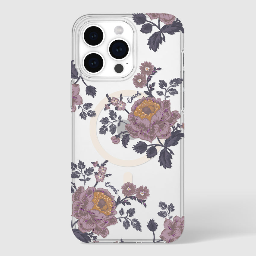 Coach Protective Case Mag for iPhone 15 Pro Max - Moody Floral