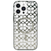 Coach Protective Case Mag for iPhone 15 Pro Max - Signature C Ombre Deep Forest