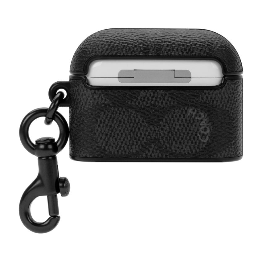 AirPods Pro 1/2 Case Coach Slim Wrap - Signature Charcoal