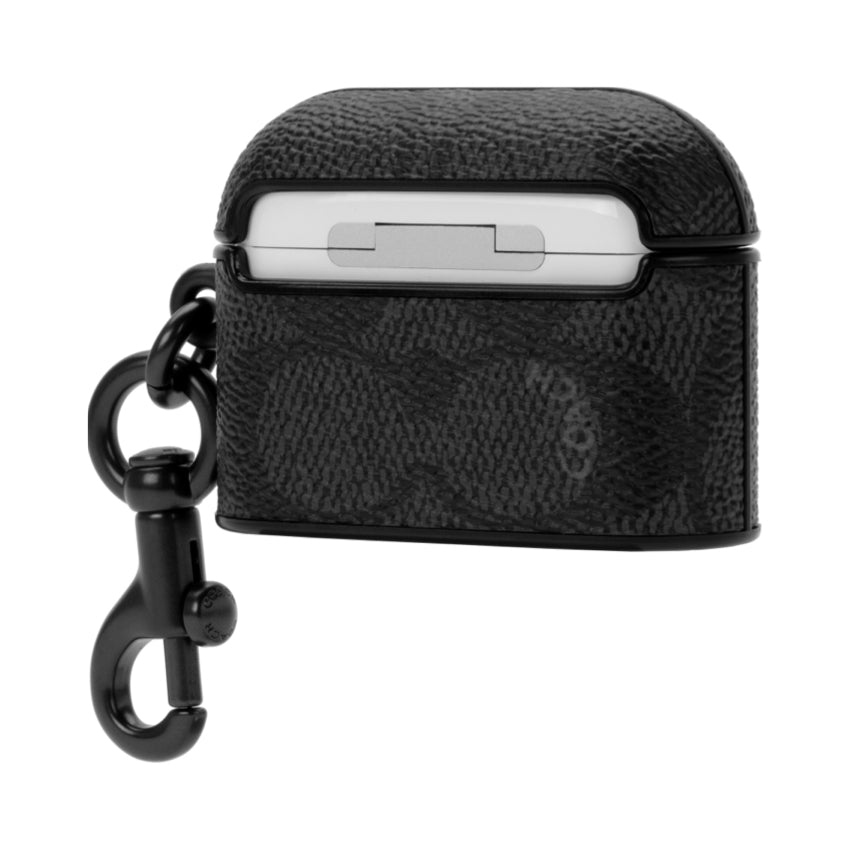 AirPods Pro 1/2 Case Coach Slim Wrap - Signature Charcoal