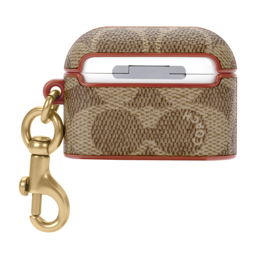 AirPods Pro 1/2 Case Coach Slim Wrap - Signature Tan