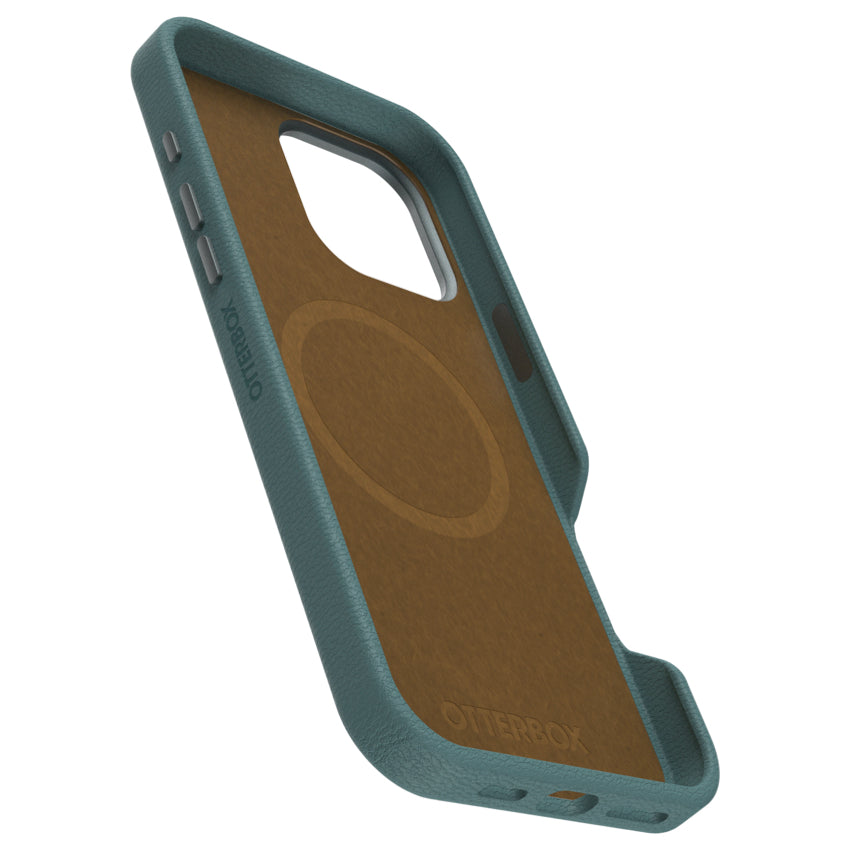 OTTERBOX Symmetry Cactus Leather for iPhone 16 Pro Max - Juniper Sprig Green