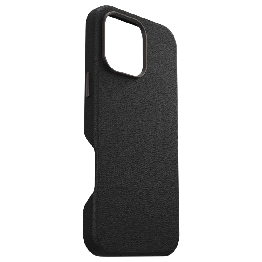 iPhone 16 Pro Max Case Otterbox Symmetry Cactus Leather - Noir Ash Black