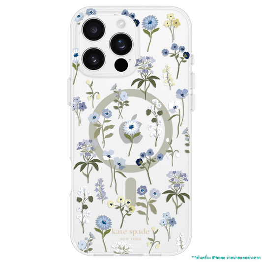 iPhone 16 Pro Max Case Kate Spade Prints MagSafe - Precious Bloom