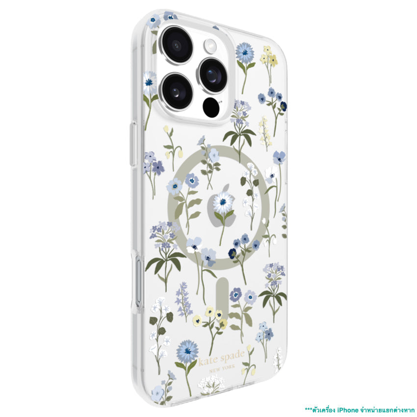iPhone 16 Pro Max Case Kate Spade Prints MagSafe - Precious Bloom