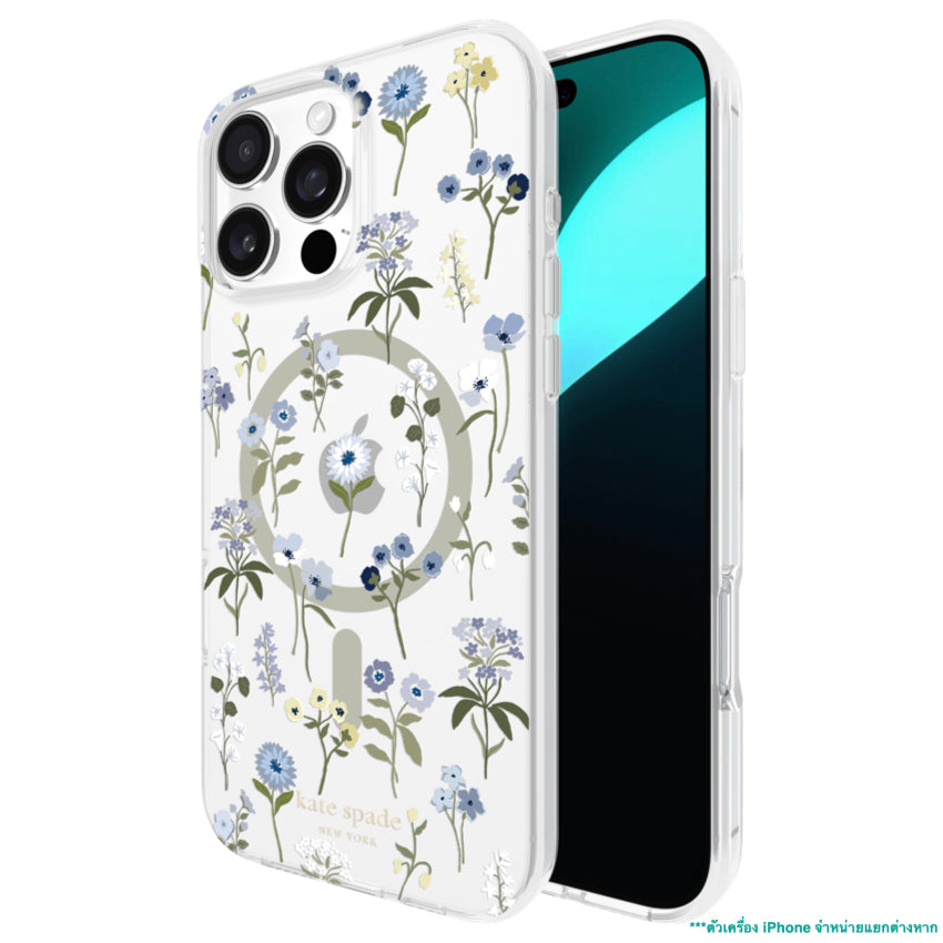 iPhone 16 Pro Max Case Kate Spade Prints MagSafe - Precious Bloom