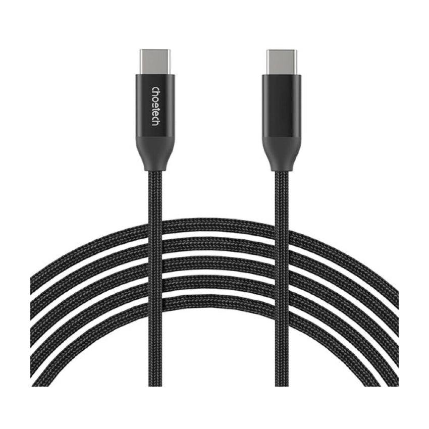 Choetech PD 3.1 240W USB-C to USB-C nylon Cable 2m-Black