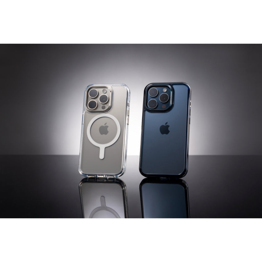 iPhone 15 Pro Max Devilcase Guardian Standard - Clear Mag/Natural Titanium