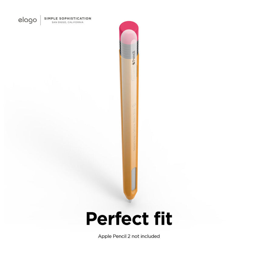 Elago Classic Case for Apple Pencil 2nd Generation - Black Silver