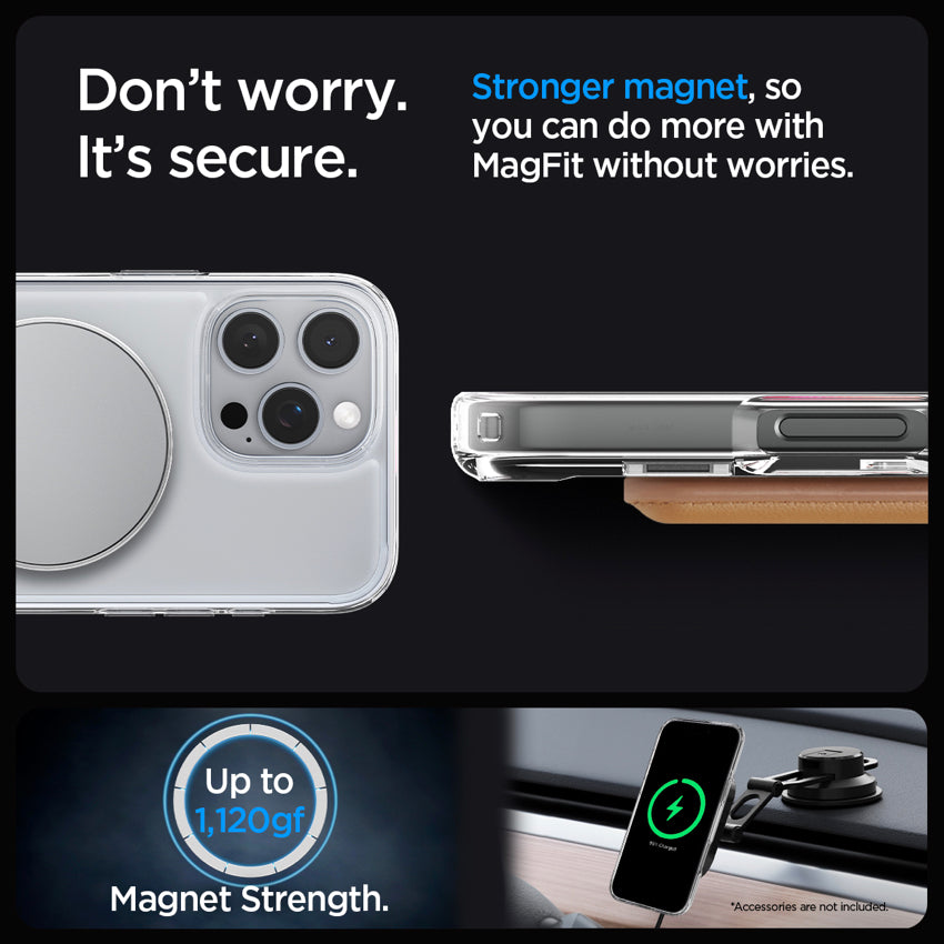 SPIGEN Slim Armor Essential S Magfit for iPhone 16 Pro - Crystal Clear