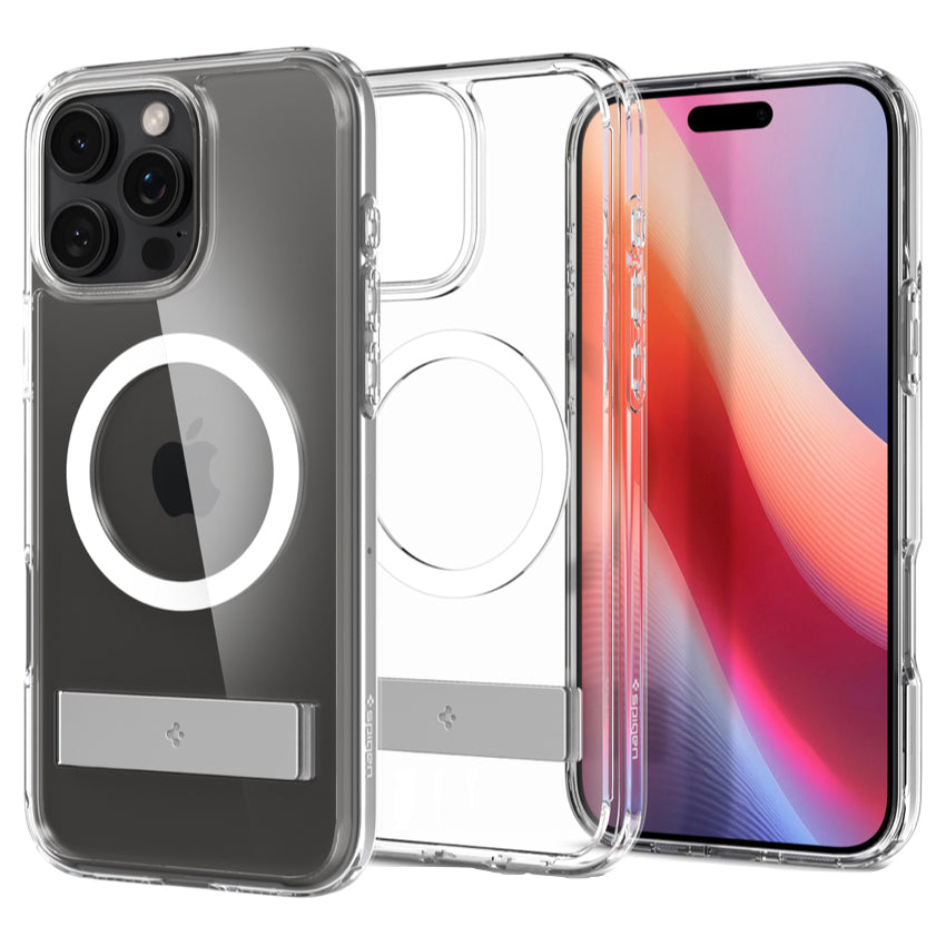 iPhone 16 Pro Max Case Spigen Slim Armor Essential S Magfit - Crystal Clear