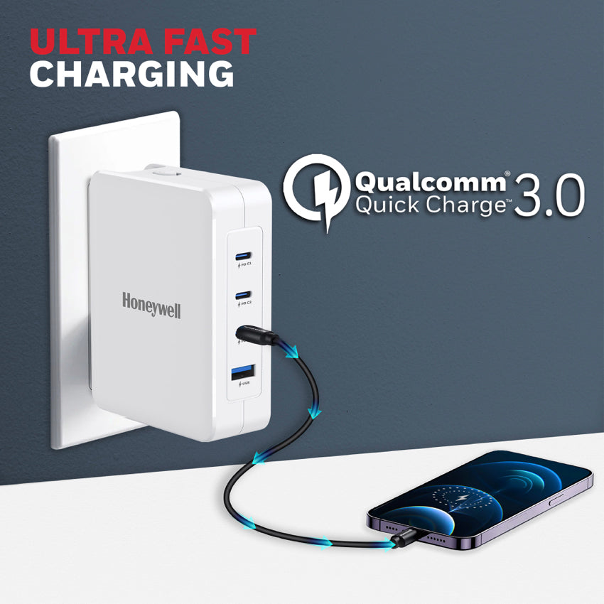 Honeywell Zest Charger - GaN 100W-White