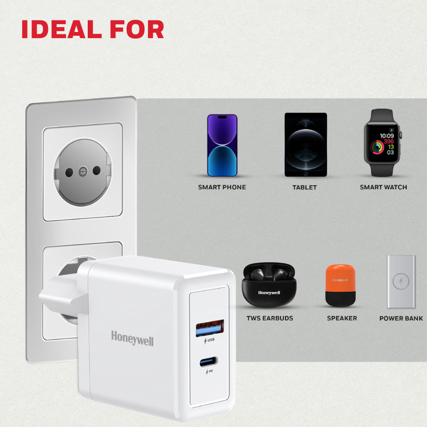Honeywell Zest Charger - PD 30W-White