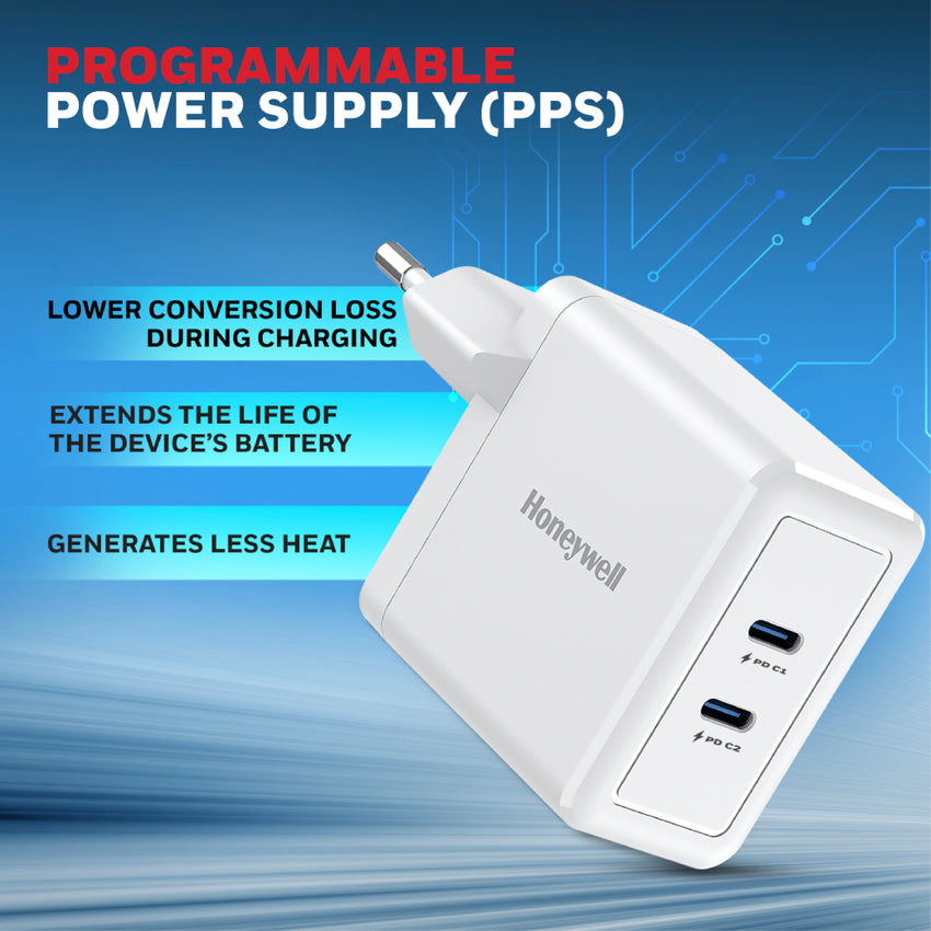 Honeywell Zest Charger - GaN 45W-White