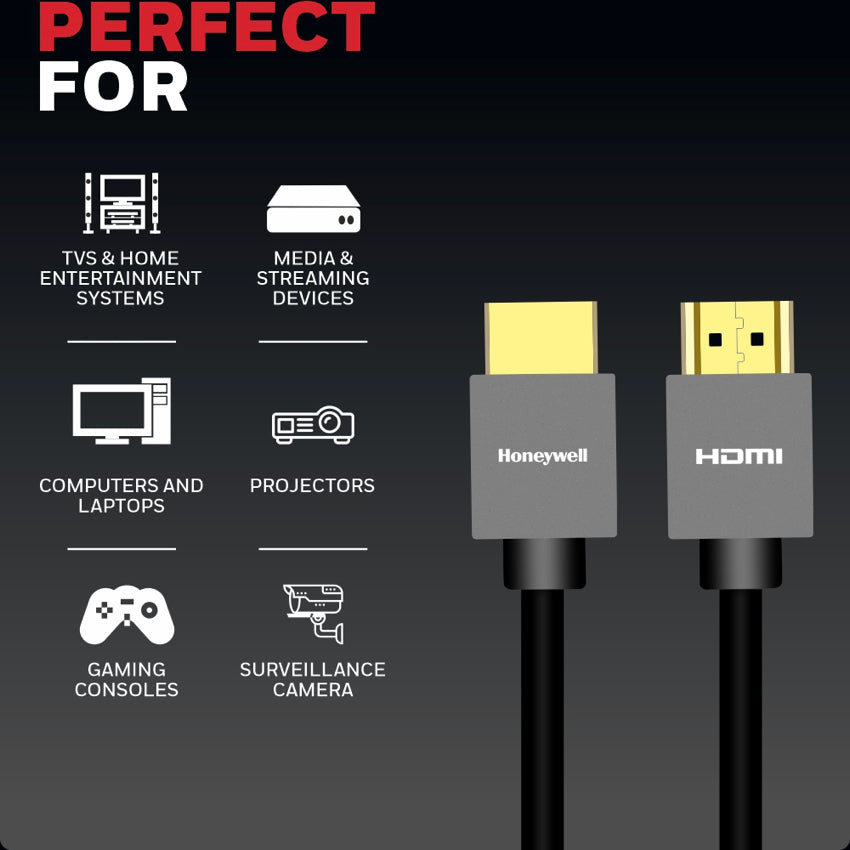 Honeywell HDMI 2.0 with Ethernet (5m)