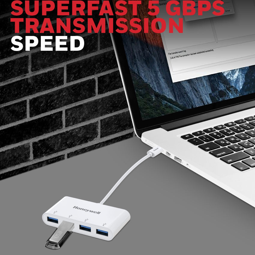 Honeywell Momentum Type C to 4 Port USB 3.0 HUB