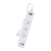 Honeywell 3 Outlet Surge Protector with 1xType C with PD and 2xUSB