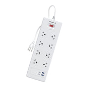 Honeywell 8 Outlet Surge Protector with 2 Type C with PD and 2 USB