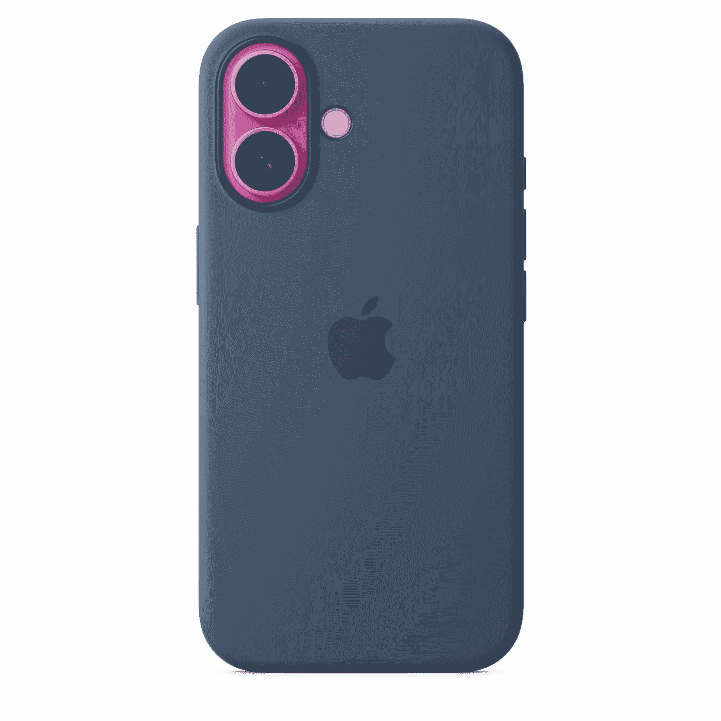 Apple Silicone Case MagSafe iPhone 16 - Denim