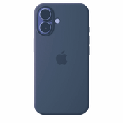 Apple Silicone Case MagSafe iPhone 16 - Denim