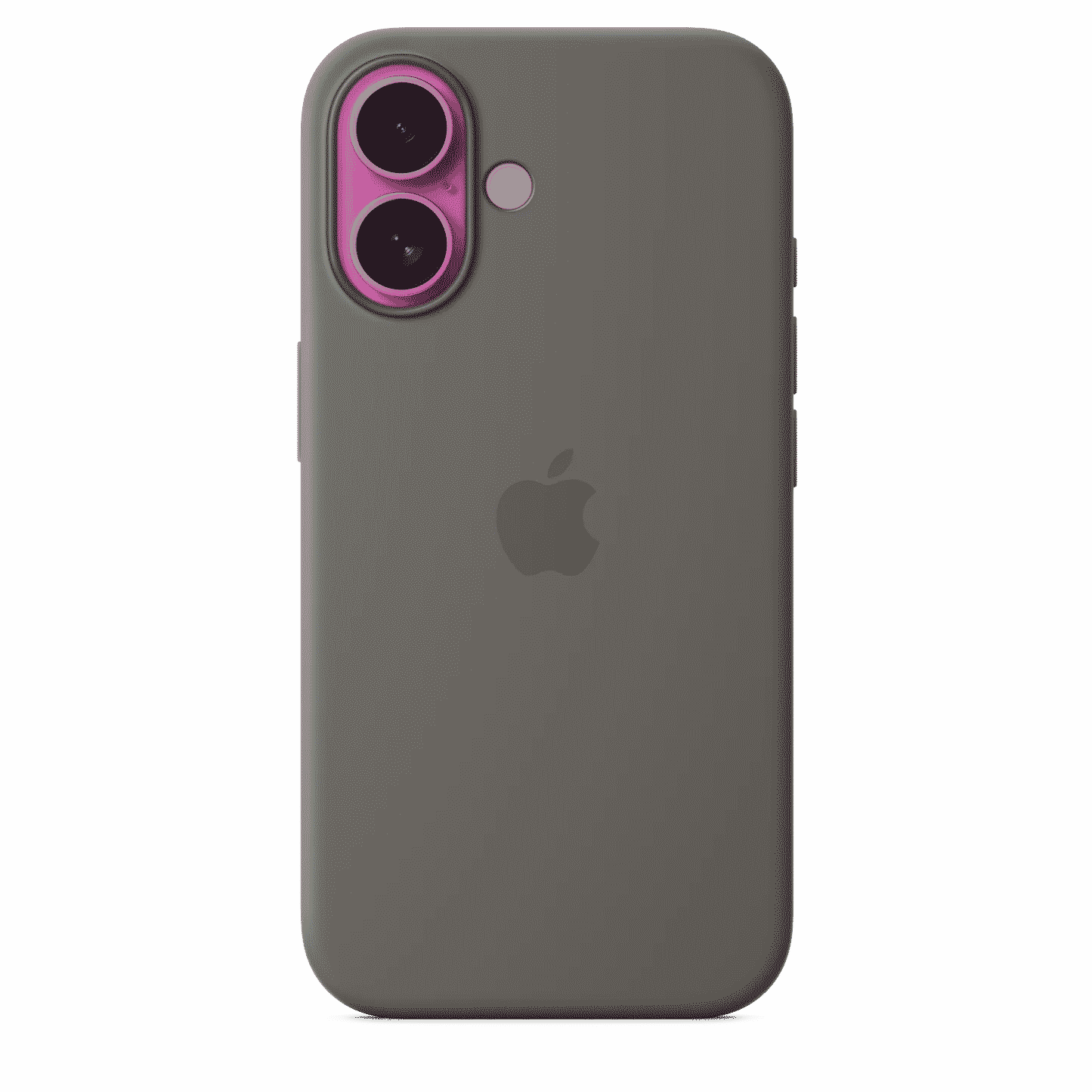 Apple Silicone Case MagSafe iPhone 16 - Stone Gray