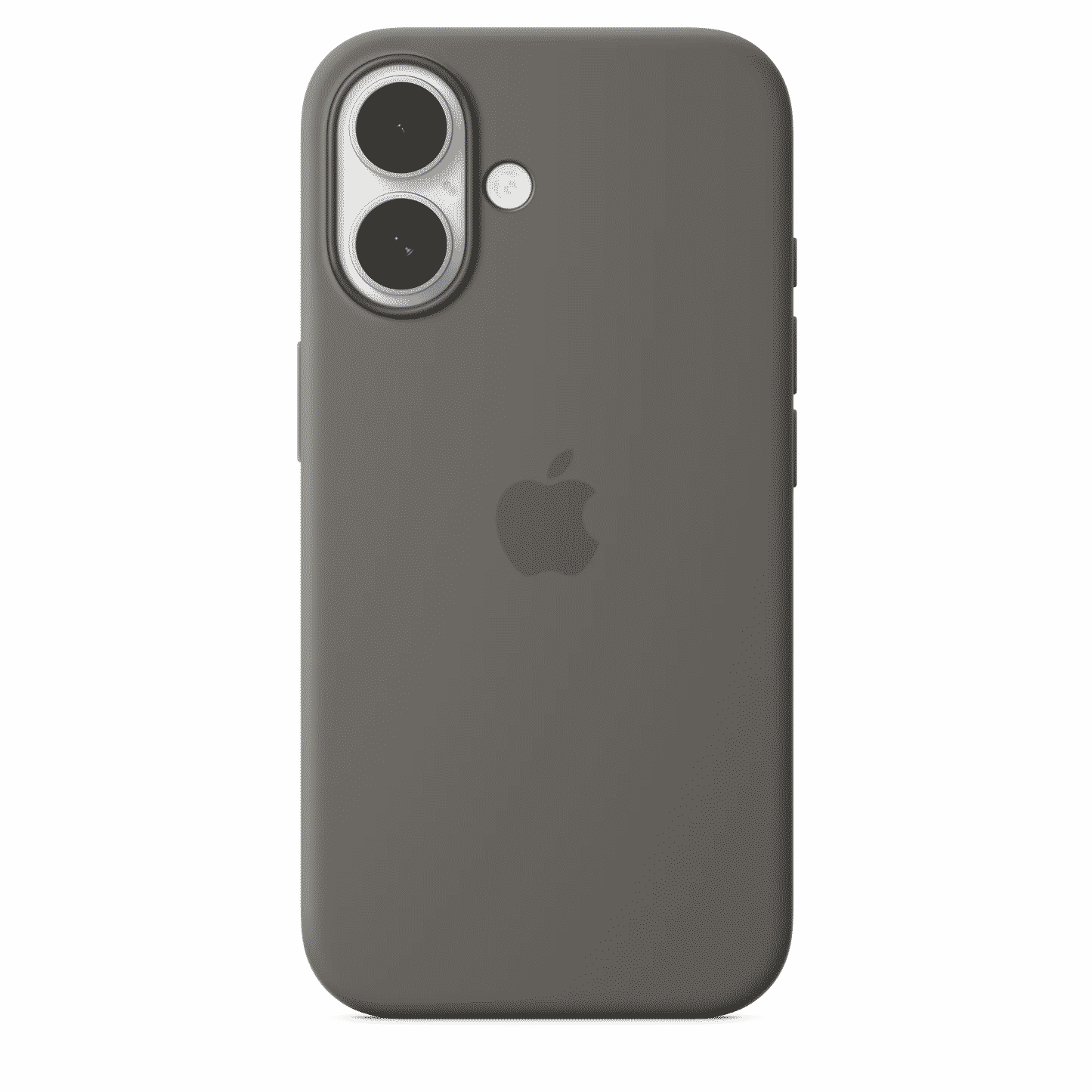 Apple Silicone Case MagSafe iPhone 16 - Stone Gray