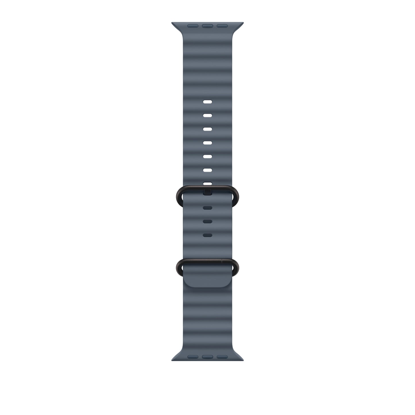 49mm Anchor Blue Ocean Band - Black Titanium Finish