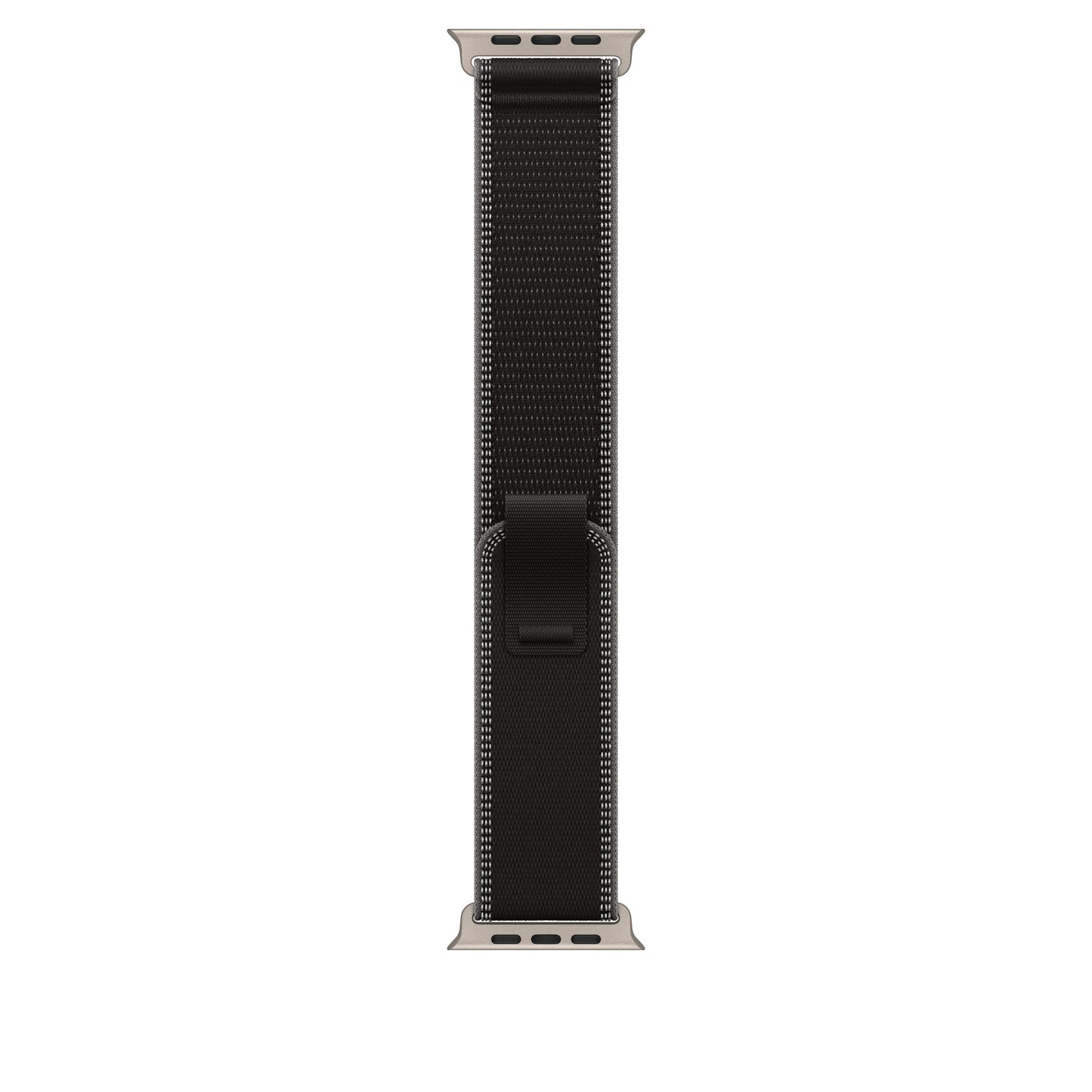 49mm Black/Charcoal Trail Loop – S/M - Natural Titanium Finish