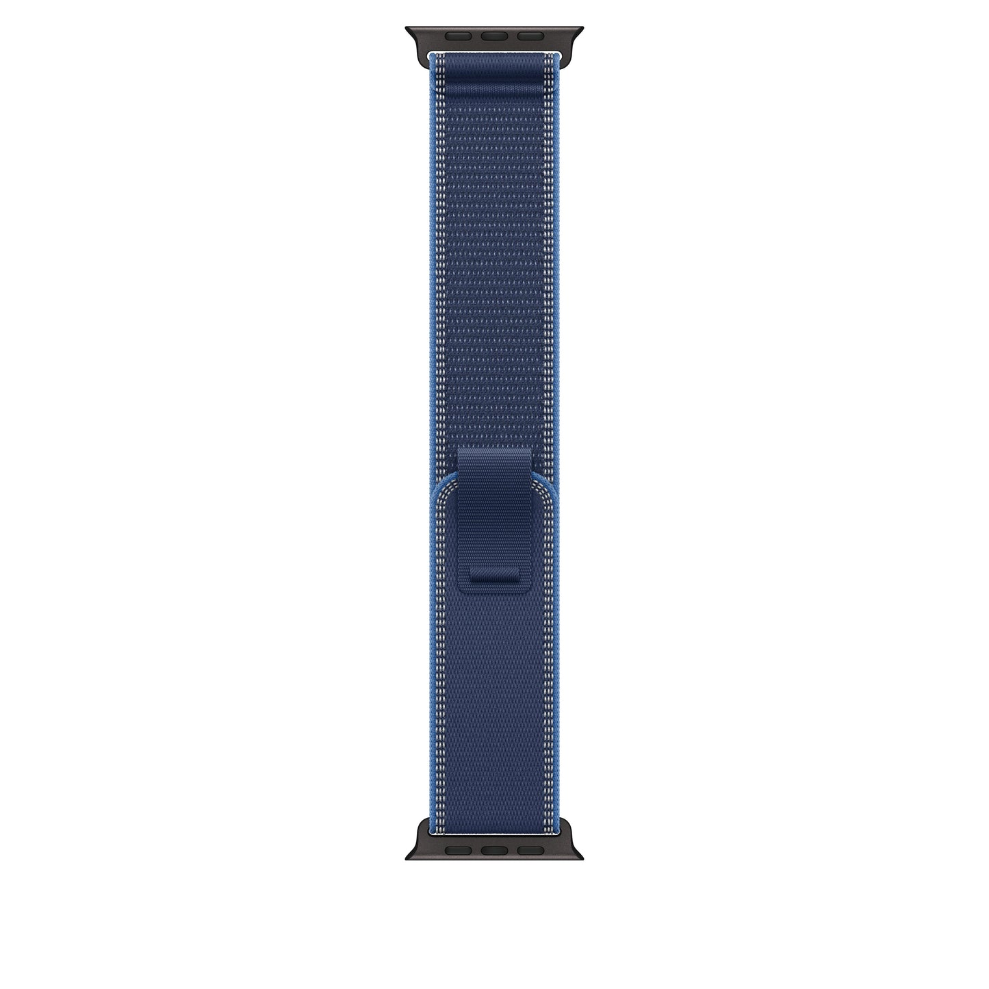49mm Blue/Bright Blue Trail Loop - M/L - Black Titanium Finish