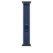49mm Blue/Bright Blue Trail Loop - M/L - Black Titanium Finish