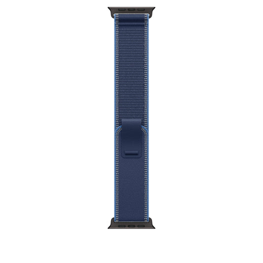 49mm Blue/Bright Blue Trail Loop - S/M - Black Titanium Finish
