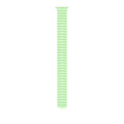 49mm Neon Green Ocean Band Extension - Black Titanium Finish
