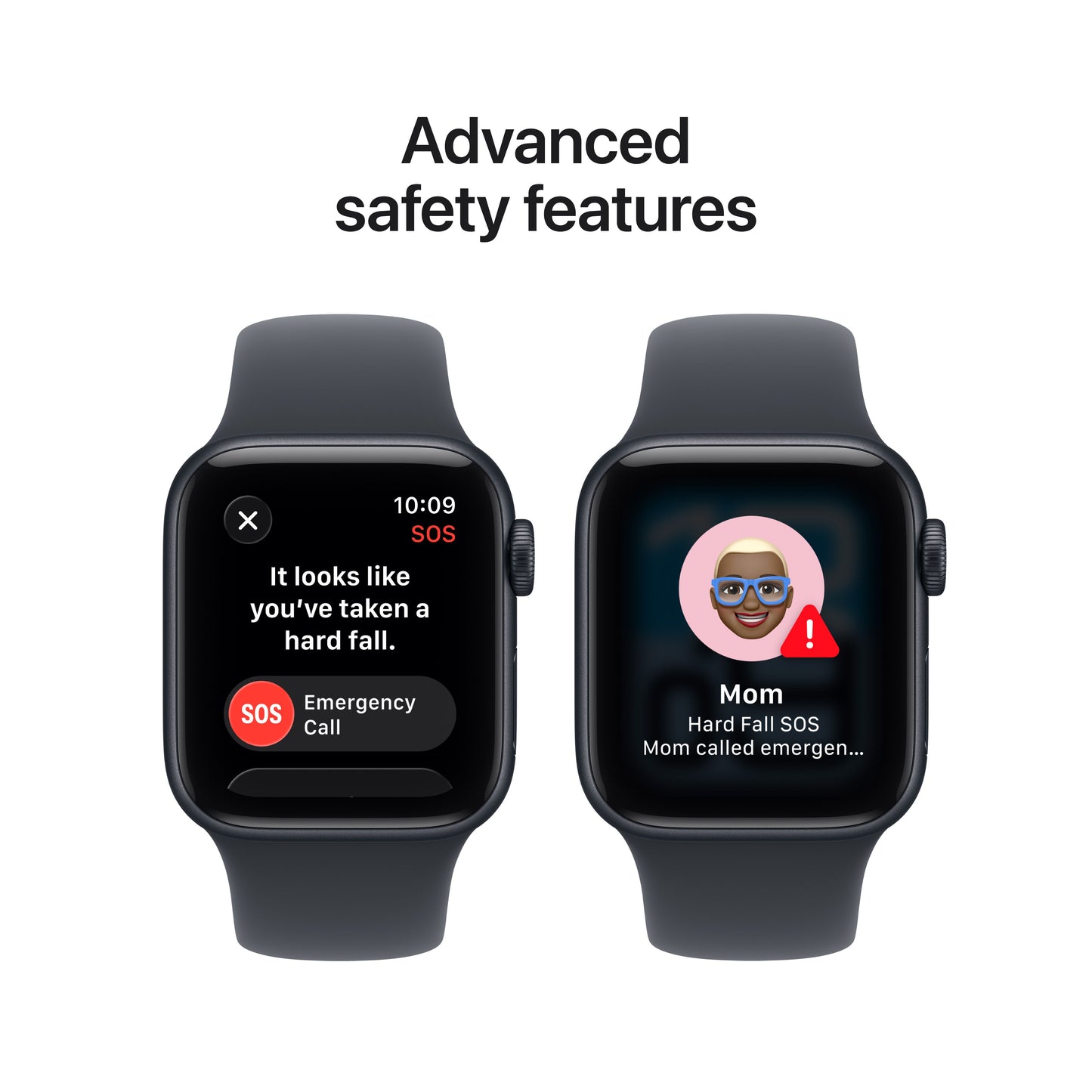 Apple Watch SE 3 GPS 40mm Midnight Aluminium Case with Midnight Sport Band - M/L