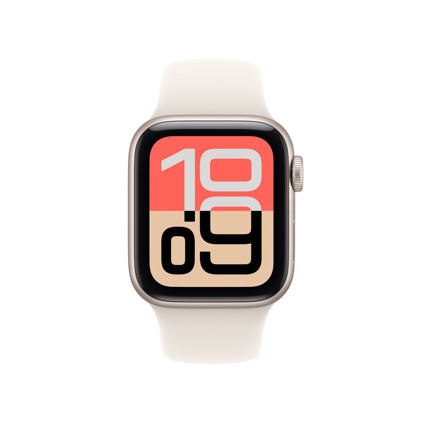 Apple Watch SE 3 GPS + Cellular 40mm Starlight Aluminium Case with Starlight Sport Band - M/L