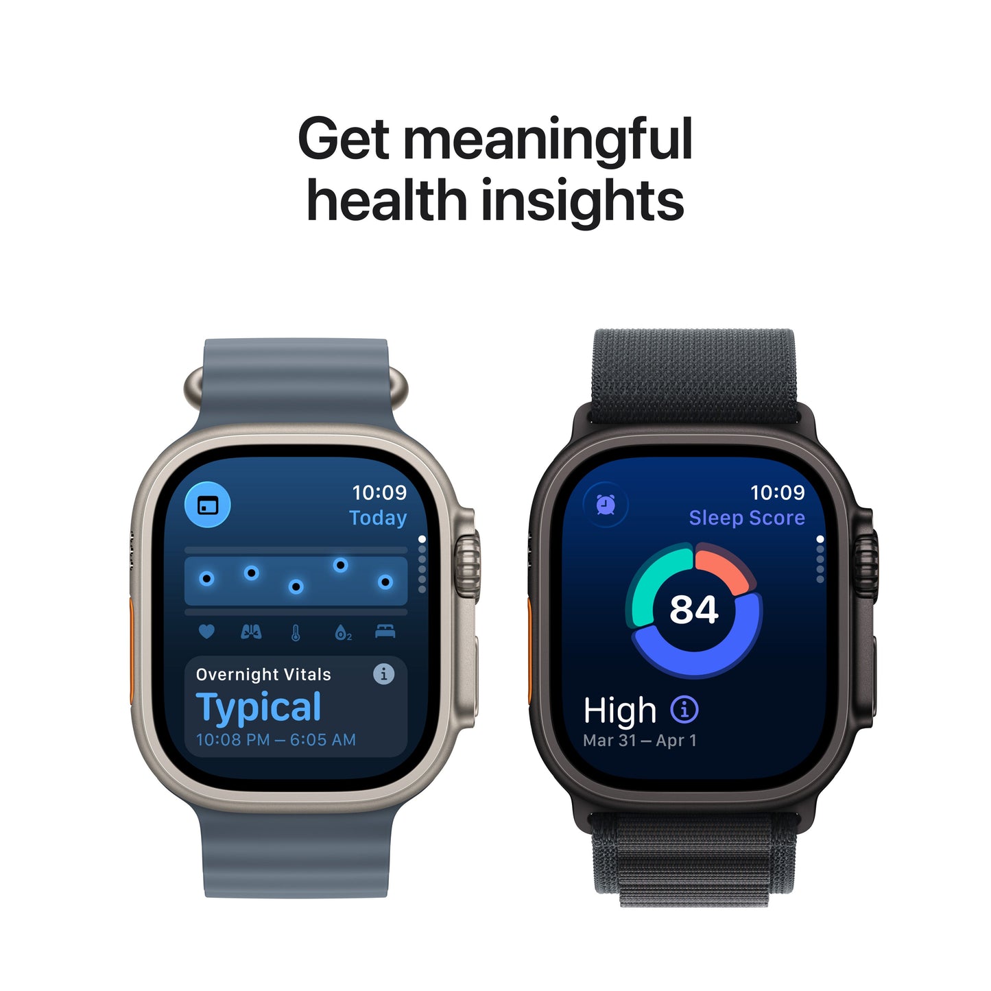 Apple Watch Ultra 3 GPS + Cellular 49mm Black Titanium Case with Black Ocean Band