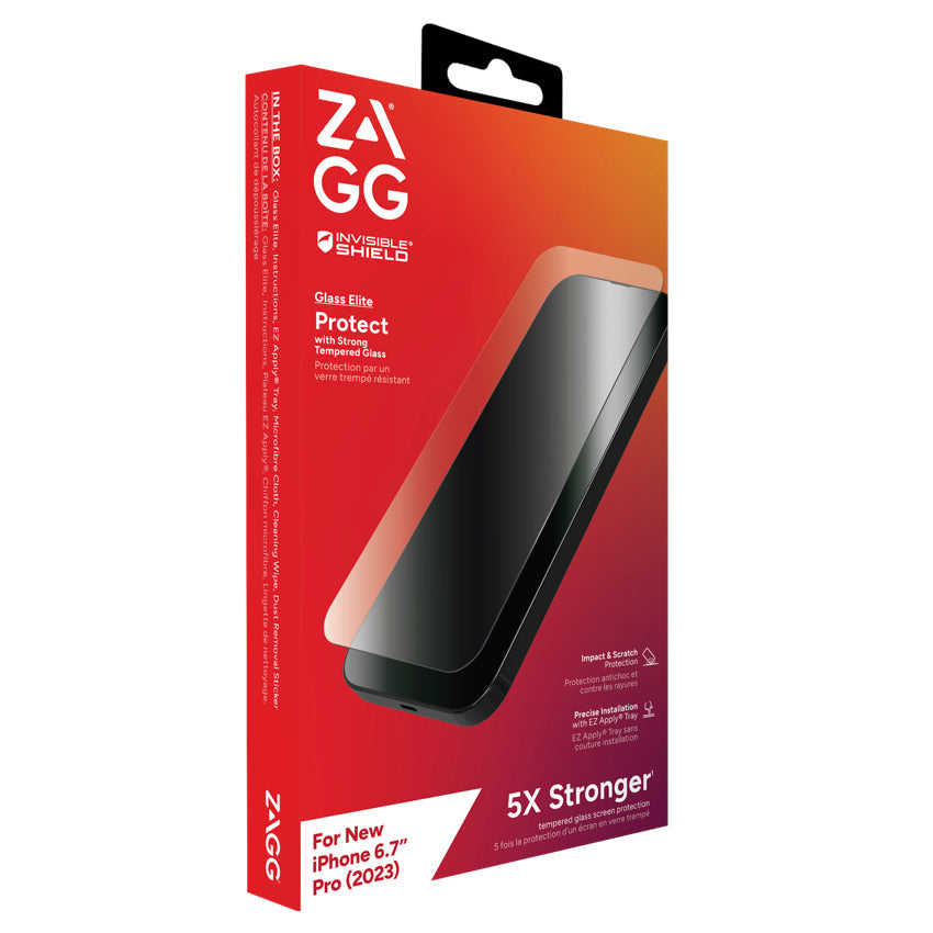INVISIBLESHIELD Glass Elite for iPhone 15 Pro Max