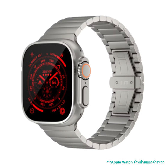 Apple Watch Ultra 1/2 Band Just Mobile DLC-Coated Titanium Watch Band