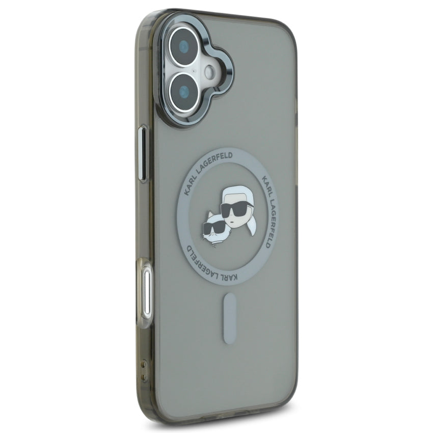 iPhone 16 Plus Case Karl Karl-Choupette Head MagSafe - Black